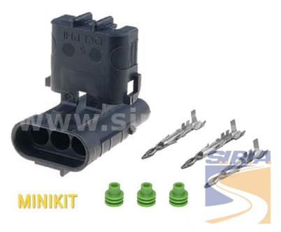 CONNETTORE PORTA MASCHIO WEATHER-PACK