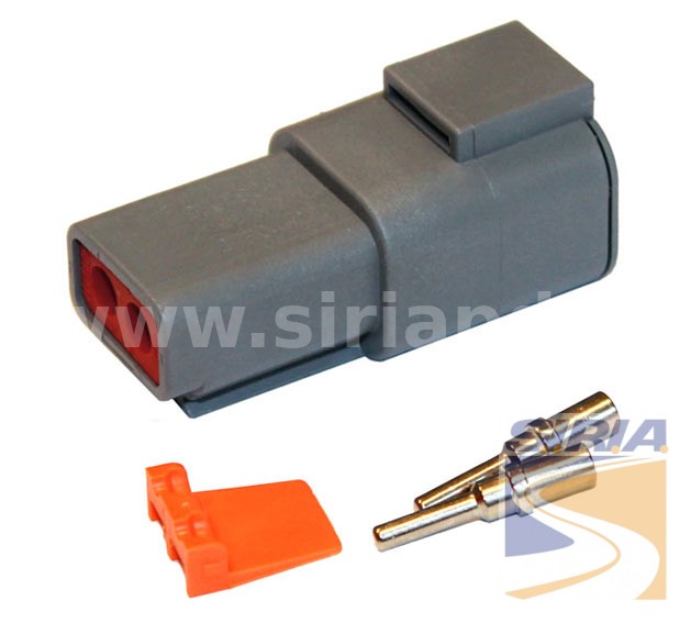 CONNETTORE PORTA MASCHIO DEUTSCH DTP