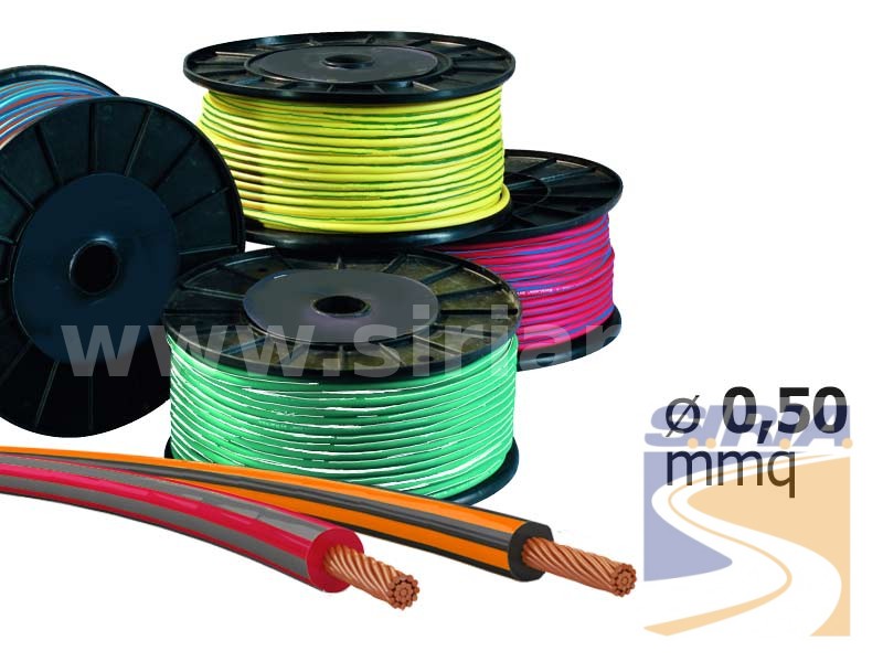 CAVO UNIPOLARE BICOLORE SEZ.RIDOTTA FASE-3-T3