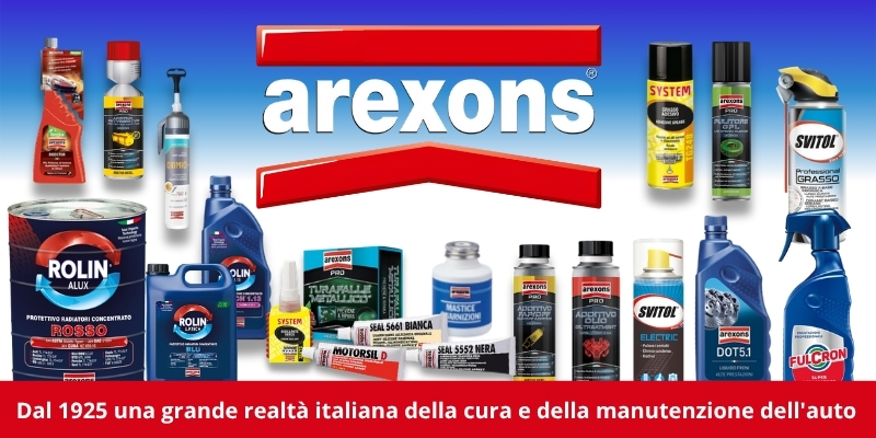 NOVITA': PRODOTTI PER LA CURA DELL'AUTO AREXONS